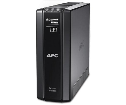 UPS (zasilacz awaryjny) APC Back-UPS Pro 1500 (1500VA/865W, 6xPL, AVR, LCD)